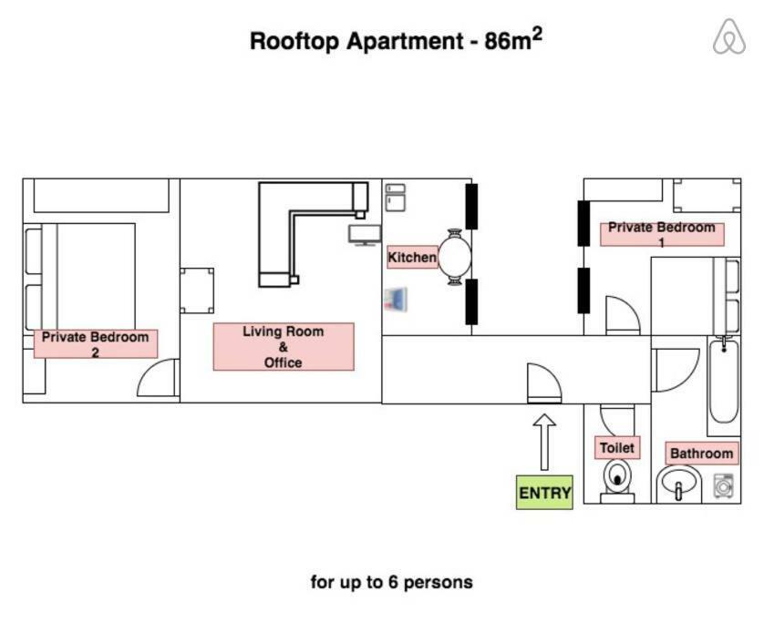 Leo'S Roof Top Apartment Near Town Hall Vienna Exterior photo